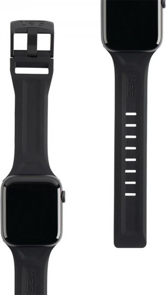 Rrip Urban Armor Gear Scout për Apple Watch, 1-3 (42mm), 4-5 (44 mm), e zezë
