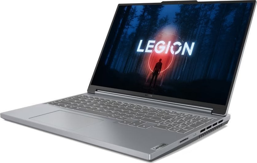 Laptop Lenovo Legion Slim 5, 16" 165 Hz, AMD Ryzen 5 7640HS, 16 GB RAM, 512 GB SSD, NVIDIA GeForce RTX 4060, i hirtë