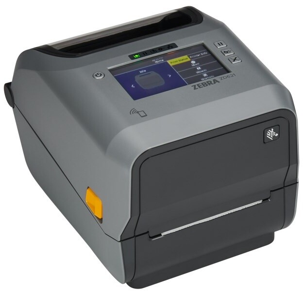 Printer i etiketave Zebra ZD621 - 300dpi, TT, gri