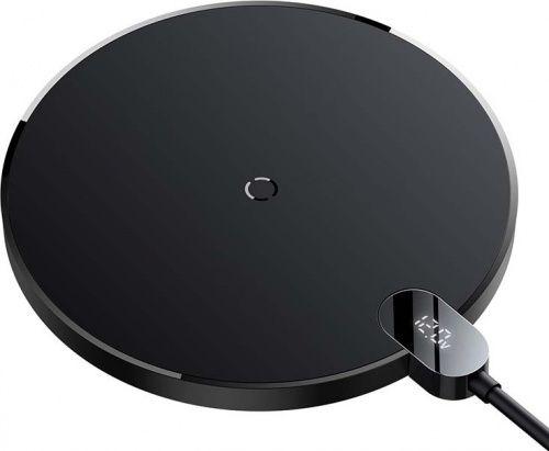 Karikues dixhital LED me induksion Baseus 1x USB-A 2 A (BSU3185BLK), i zi