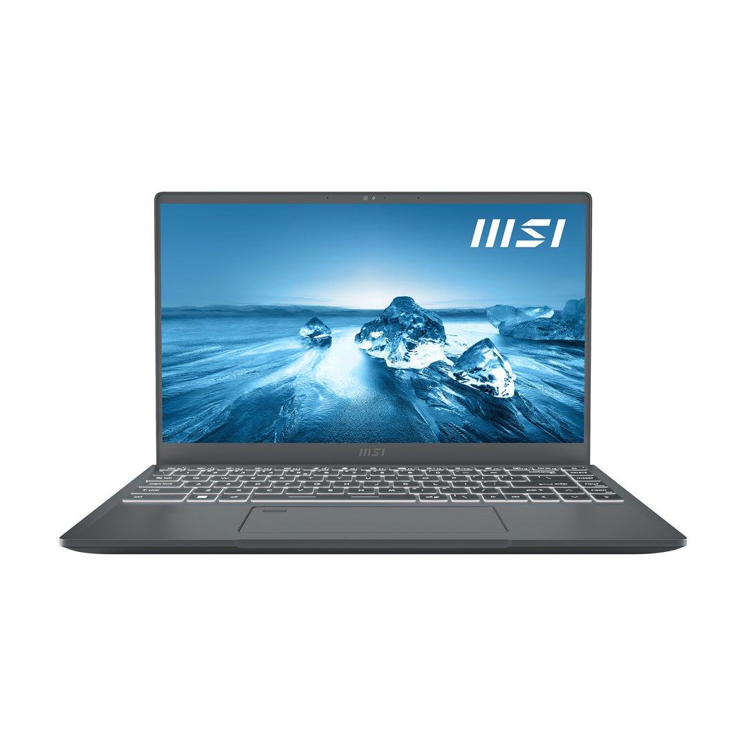Laptop MSI Prestige 14, 14", Intel I7-1280P, 16 GB RAM, 512 GB SSD, NVIDIA® GeForce® GTX 1650 Max-Q, karbon