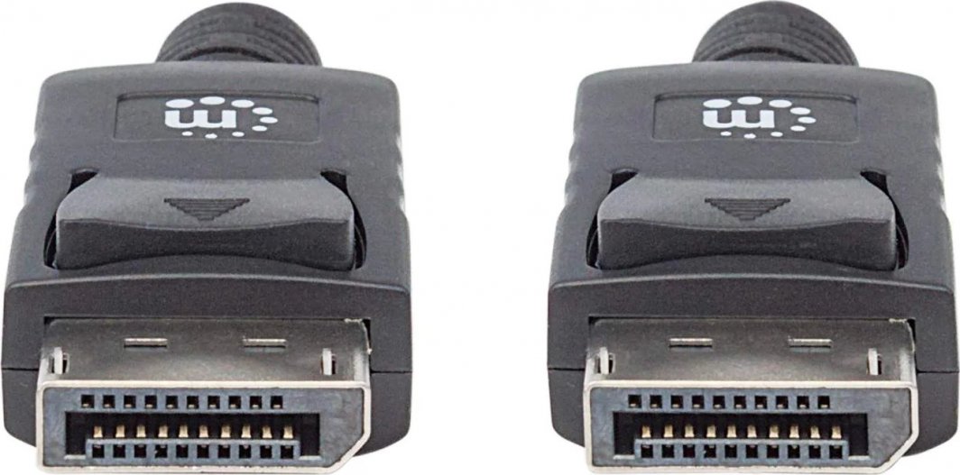 Kabllo Manhattan DisplayPort - DisplayPort, 3m, e zezë