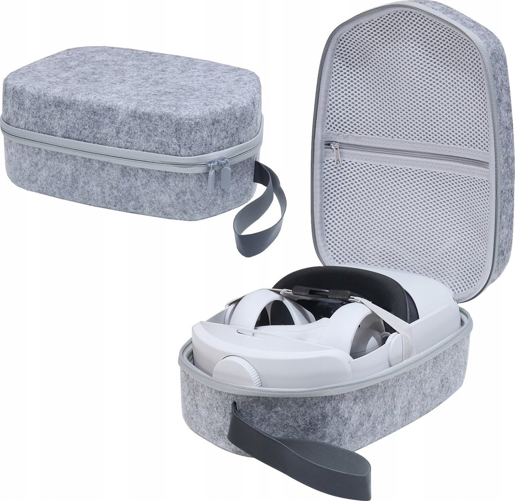 Kuti mbrojtëse VR JYS JYS-OC007, për Oculus Quest 2, me rrip dore, gri