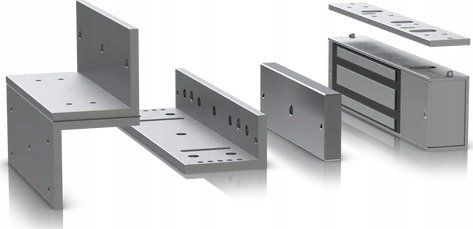 Dry elektronik magnetik Ubiquiti UA Lock Magnetic 540kg, për dyer, i zi gri