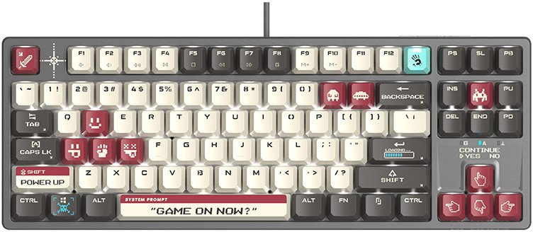 Тастатура Bloody Pixel Battle S87, механичка, RGB, со кабел