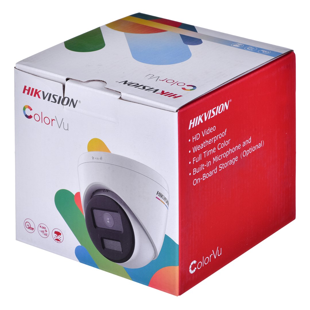 Kamerë sigurie Hikvision DS-2CD1347G0-L, 4 MP, 2560 x 1440, me detektim të lëvizjes, e bardhë