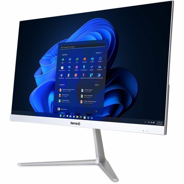 Kompjuter All-in-One Wortmann AG TERRA 1000020, 23.8", Full HD, i5-1335U, 500GB SSD, i zi/i argjendtë