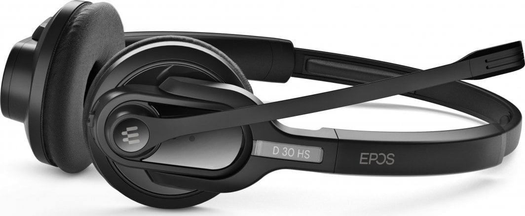 Kufje pa tela EPOS IMPACT D 30, USB, për zyra, të zeza