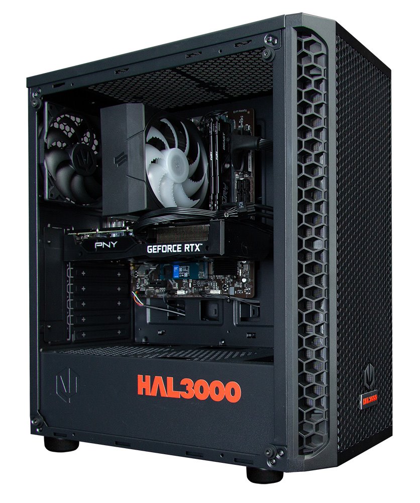 Kompjuter HAL3000 MEGA Gamer Pro, Intel i5-11400F, 16GB RAM, 1TB PCIe SSD, Nvidia RTX 3060, i zi