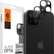 Mbrojtës kamere Spigen Glas tR Optik, set 2 copë, për iPhone 15 15 Plus 14 14 Plus, i zi