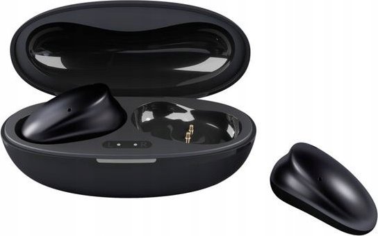 Kufje wireless in ear MEE Audio Pebbles Onyx, 10mm, IPX4, të zeza