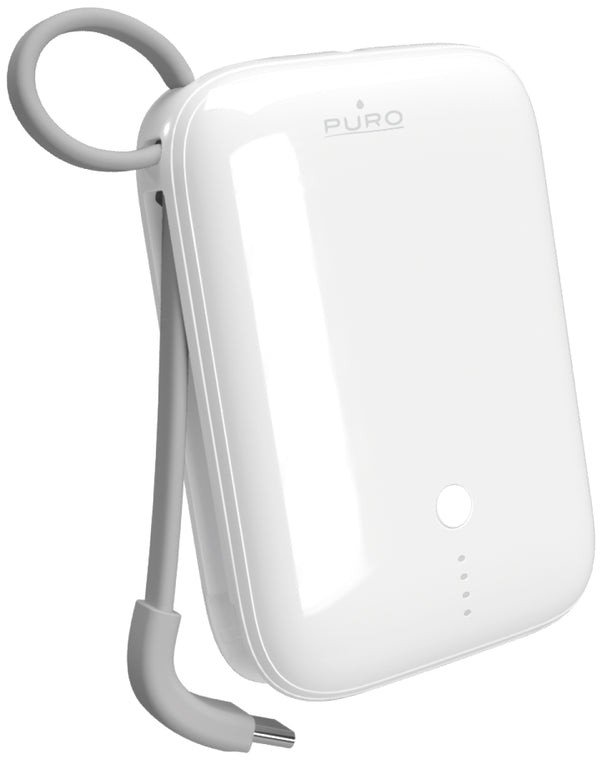 Powerbank Puro Power Link 10 Plus, 10000mAh, 20W, i bardhë