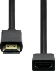 Kabëll zgjatues HDMI ProXtend 2.0, 2m, i zi