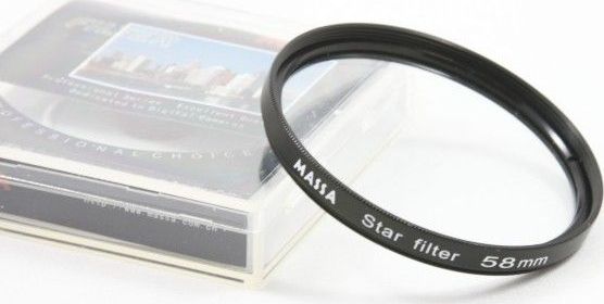 Фотографски филтер Seagull Mass Rainbow Star x6 58mm, ѕвезден ефект, повеќебоен