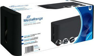 Кутија за кабли MediaRange Cable Box Medium, 318x126x135mm, црна