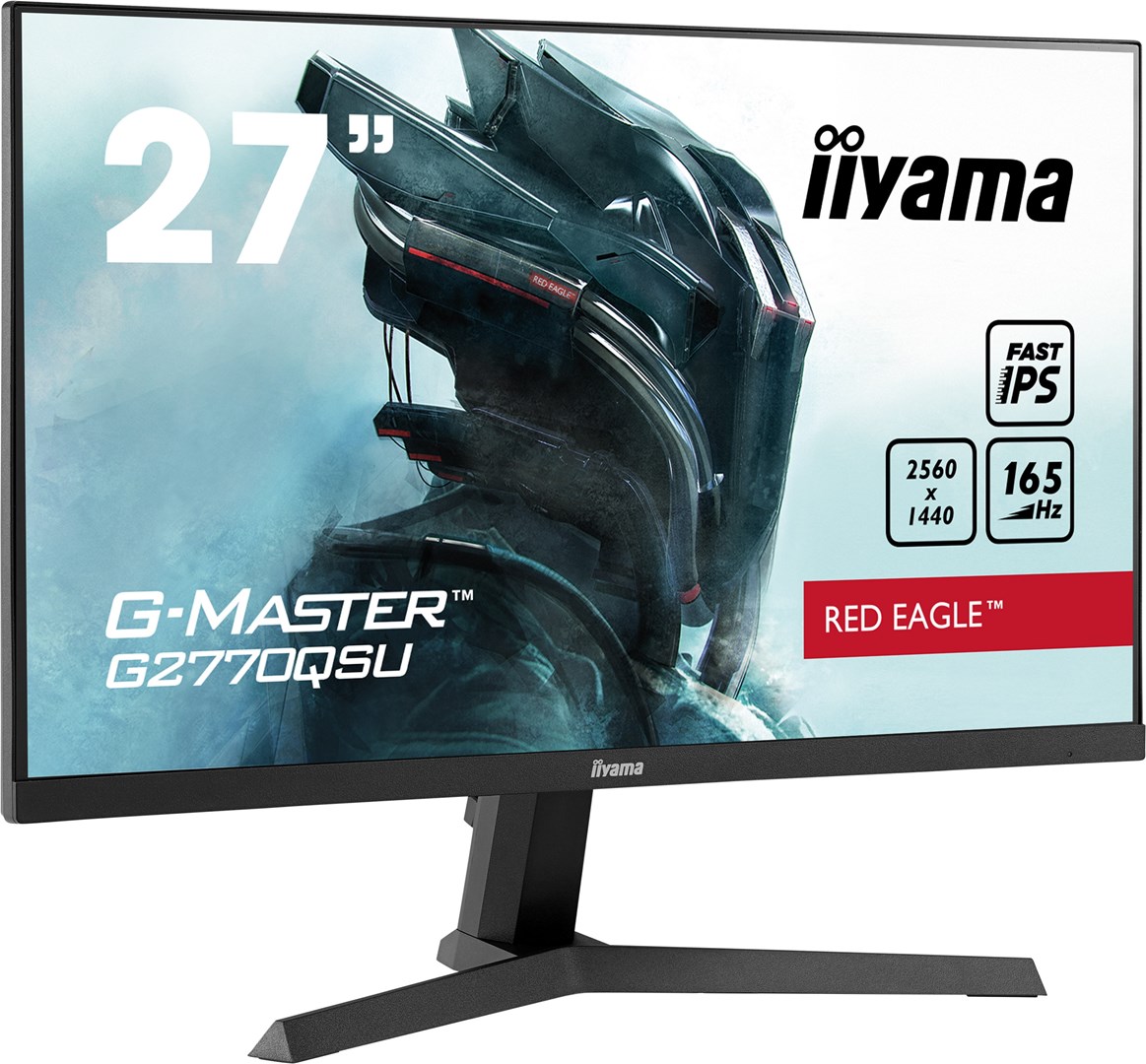 Monitor iiyama G-MASTER G2770QSU-B1, 27", 2560 x 1440, Wide Quad HD, 165 Hz, i zi