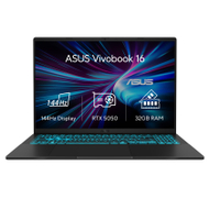 Laptop ASUS Vivobook 16 V3607, 16", Intel Core 7, 32GB RAM, 1TB SSD, NVIDIA GeForceRTX 5050, i zi