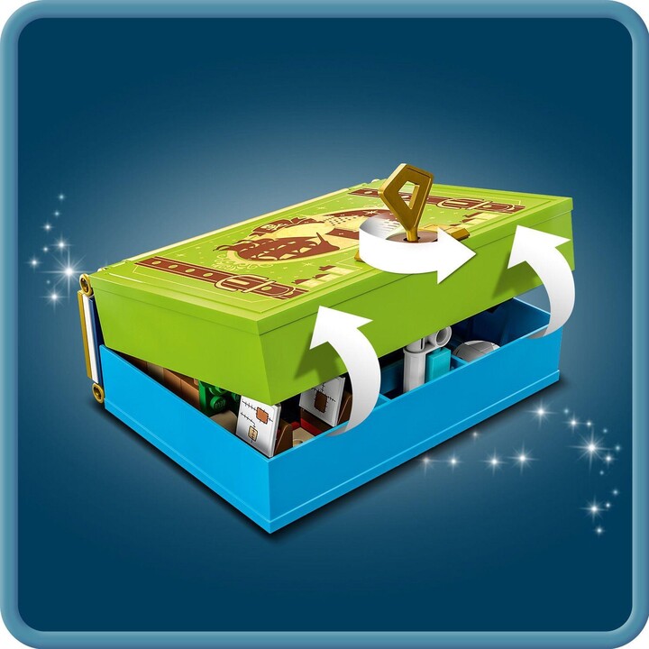 Set LEGO® I Disney 43220 Peter Pan and Wendy and their Storybook Adventures 43220, 111 pjesë