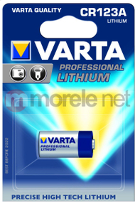 Bateri Varta Battery Professional Lithium CR123 1600mAh 