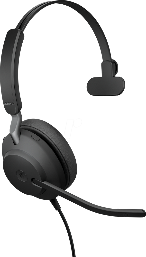 Kufje me mikrofon Jabra Evolve2 40 SE Mono, e zezë