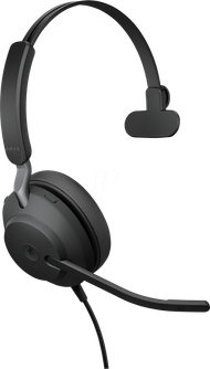 Kufje me mikrofon Jabra Evolve2 40 SE Mono, e zezë