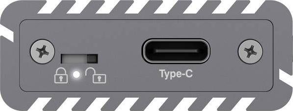 Disk Icy Box for M.2 NVMe SSD - USB-C 3.1