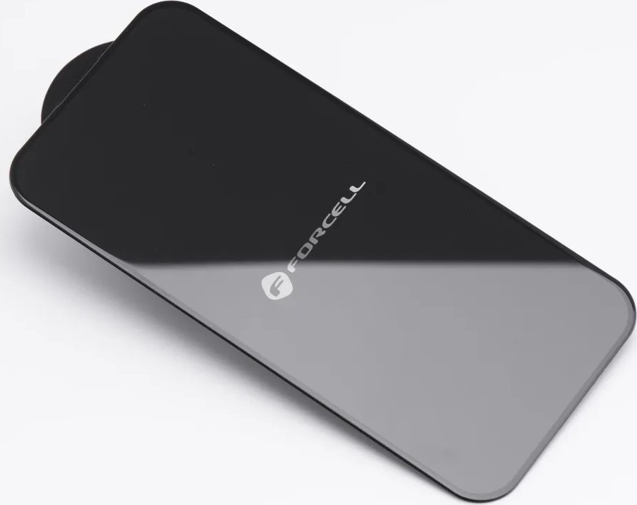 Xham mbrojtës Forcell Ultra Clear, për iPhone XR 11, kornizë e zezë