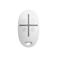 Telekomandë sigurie Ajax SpaceControl, kontroll alarmi, e bardhë