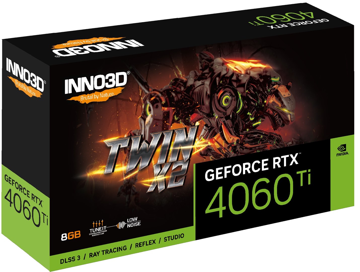 Графичка картичка Inno3D NVIDIA GeForce RTX 4060 Ti, 8 GB GDDR6