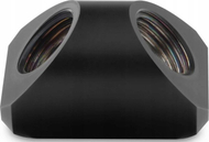 Përshtatës për ftohje me ujë EK Water Blocks EK-Quantum Torque, G1/4", 90°, i zi