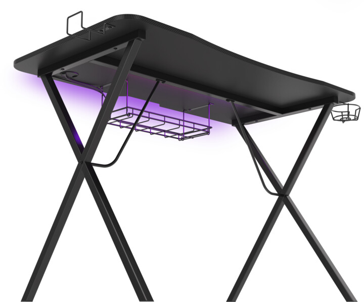 Tavolinë Genesis Holm 200, e zezë