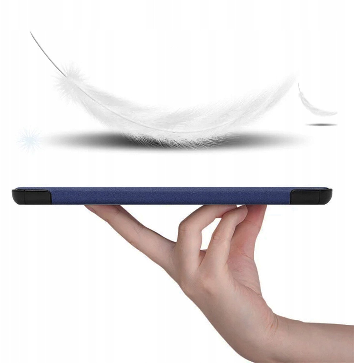 Mbulesë smart për tablet Samsung Galaxy Tab S9, 11", funksion auto wake sleep, e zezë