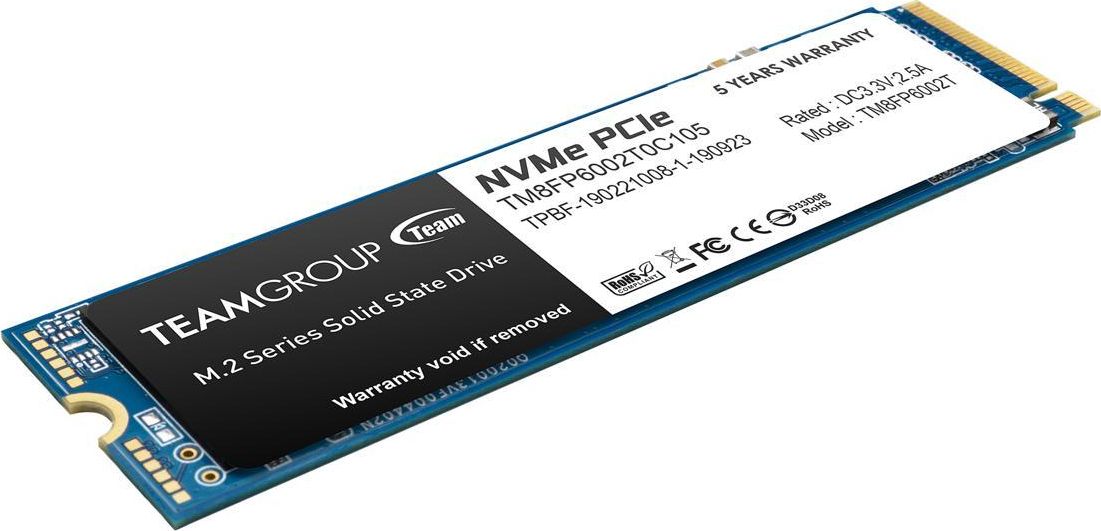 SSD TeamGroup MP33 2TB, M.2 2280, PCIe Gen3 x4 NVMe