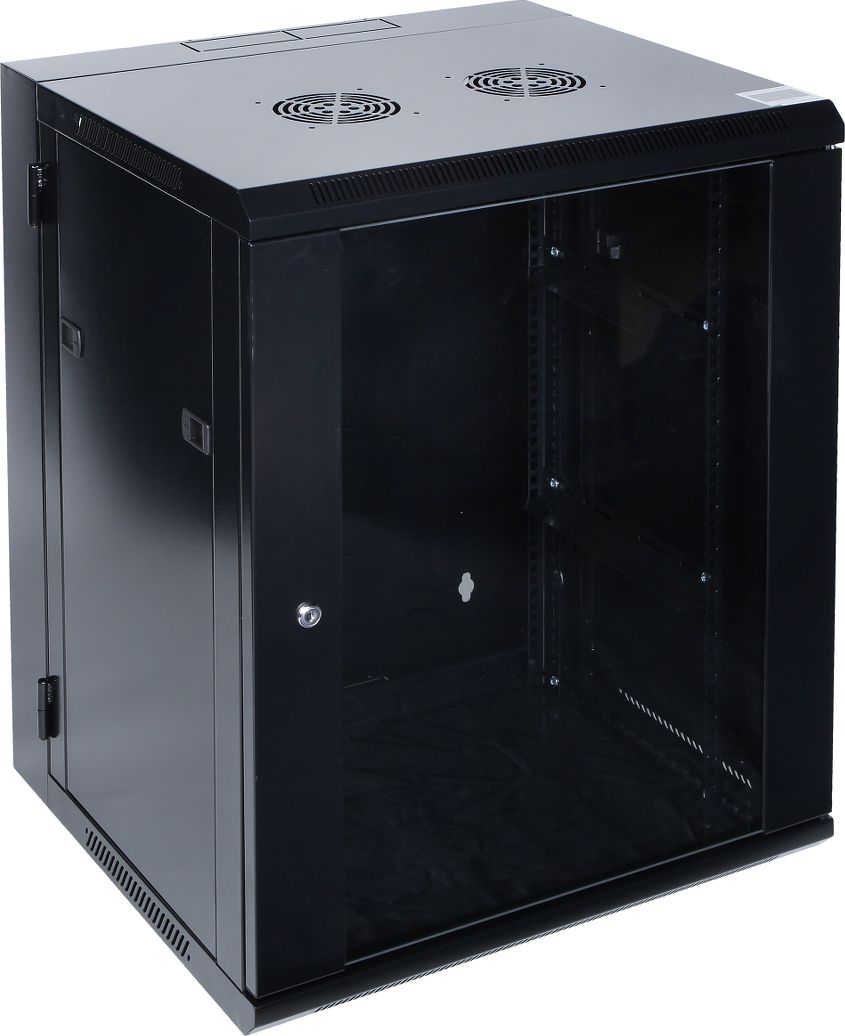 Kabinet muri Delta Wall Cabinet 19" 15U EPRADO R19 15U/2S, dy seksione, gri