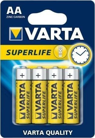 Bateri Varta Superlife AA R6, 4 copë