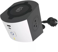 Kabllo zgjatëse Legrand, 2 priza, USB-A, USB-C, 10W, 2m, e zezë / bardhë Kabllo zgjatëse Legrand, 2 priza, USB-A, USB-C, 10W, 2m, e zezë / bardhë