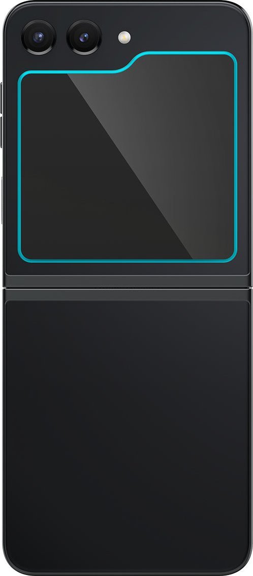 Xham mbrojtës Spigen GLAS.TR EZ FIT, 2 copë, për Samsung Galaxy Z Flip 5, transparent