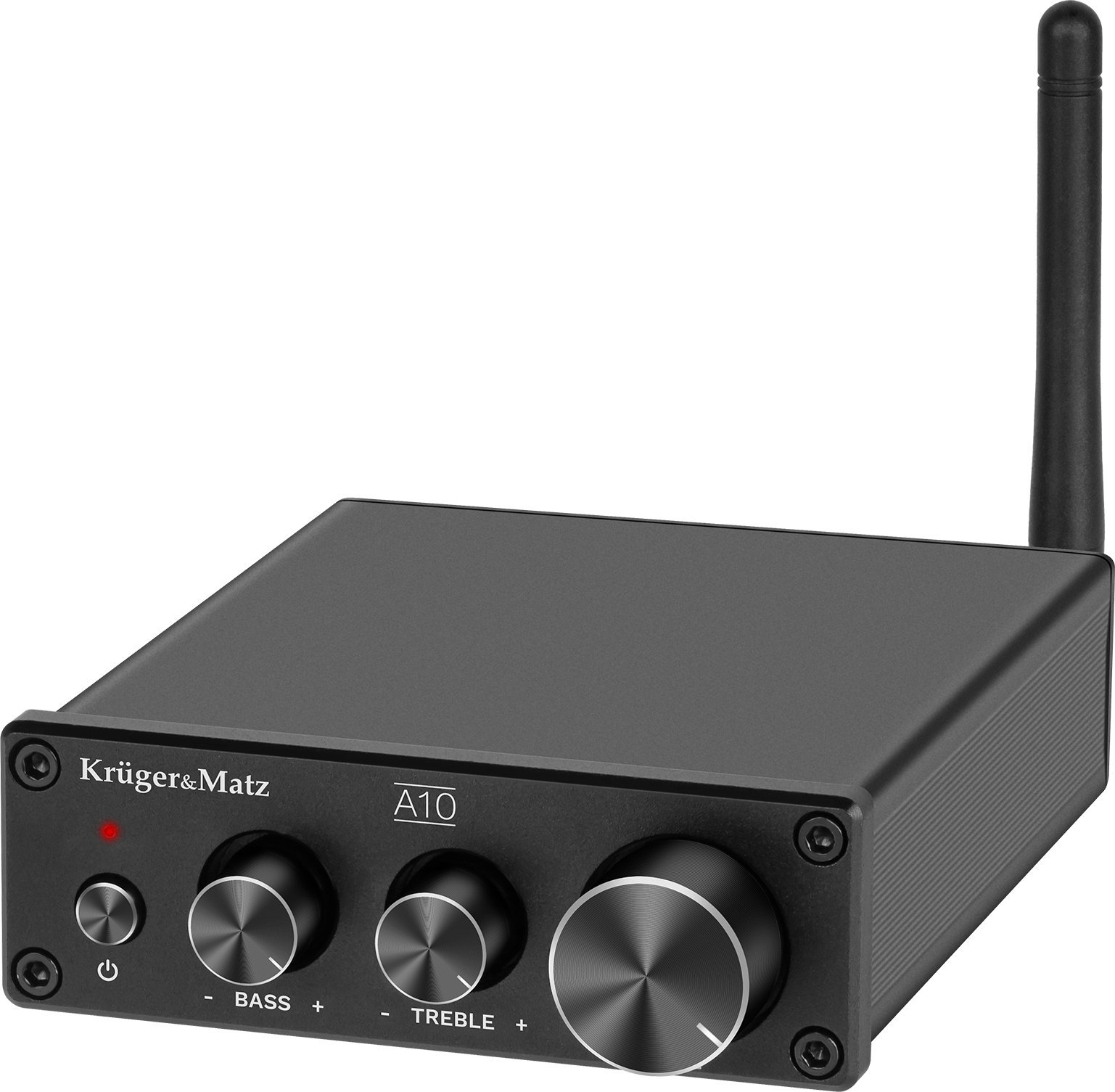 Amplifikator stereo Kruger&amp;Matz A10, Bluetooth 5.1 aptX HD, 2x50W, me telekomandë