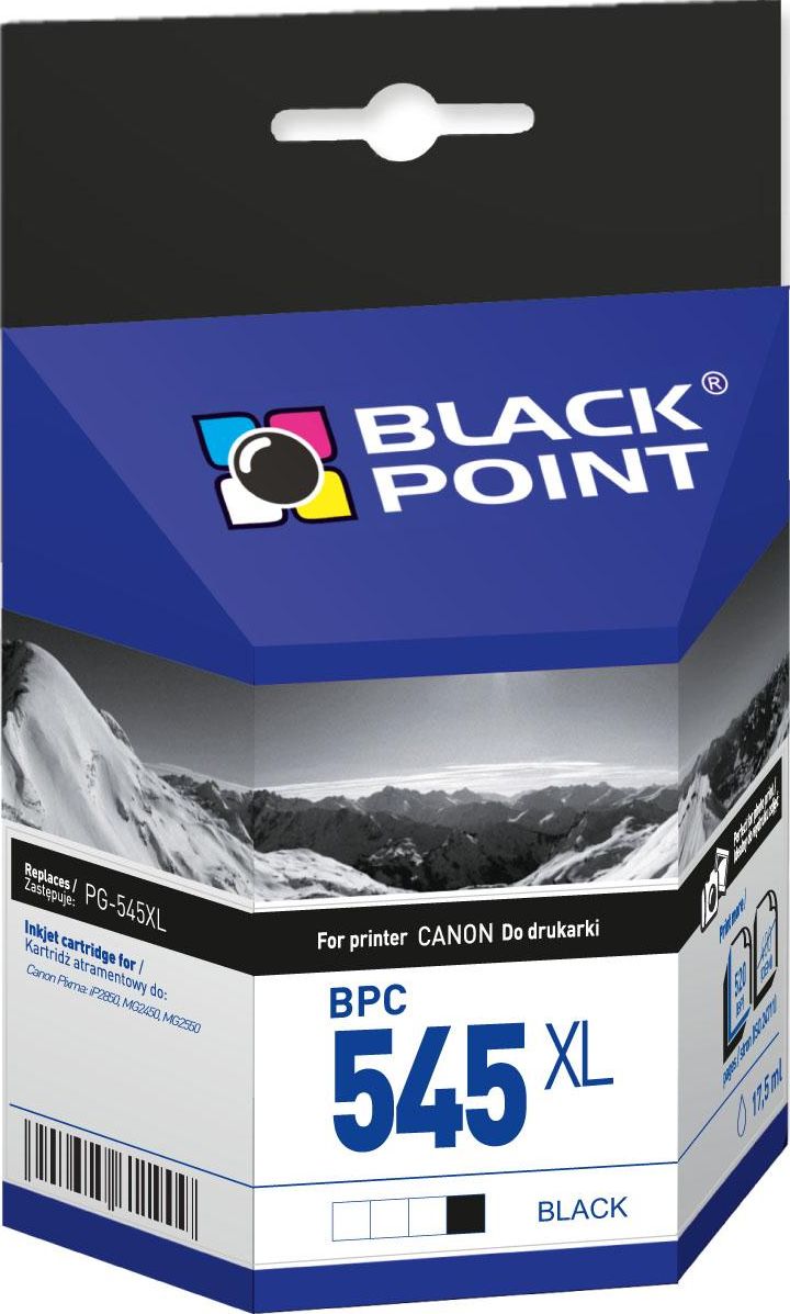 Bojë Black Point BPC545XL, e zezë