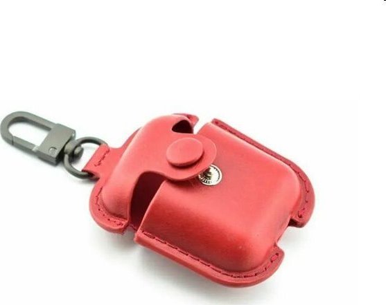 Maskë Devia Cowboy Series për AirPods, pamje lëkure, me karabinë, e kuqe