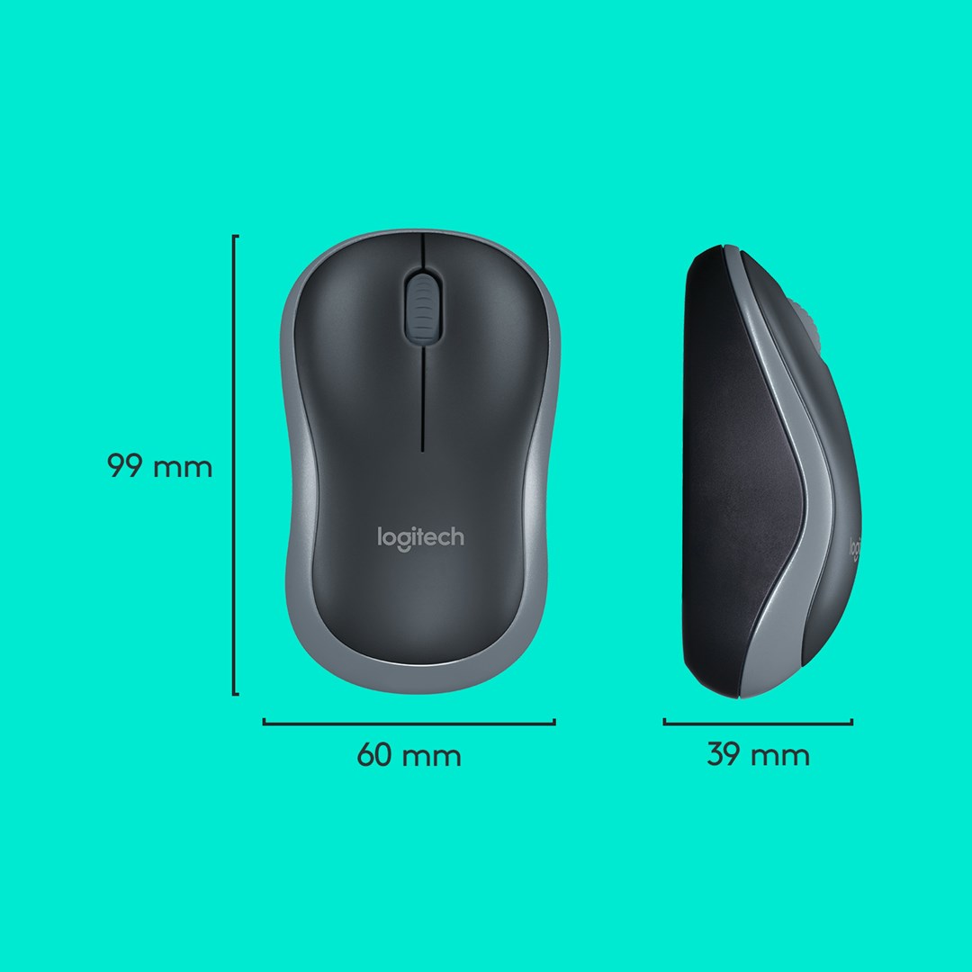 Set tastierë dhe maus Logitech MK270, wireless, e zezë