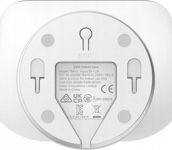 Kamerë sigurie IP Eufy Indoor Cam S350 Bulb, 4K, PTZ, e bardhë