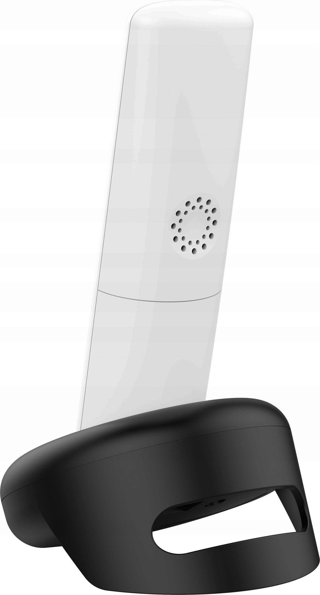 Telefon pa tela Alcatel E160, DECT, ekran i madh me ndriçim portokalli, i bardhë