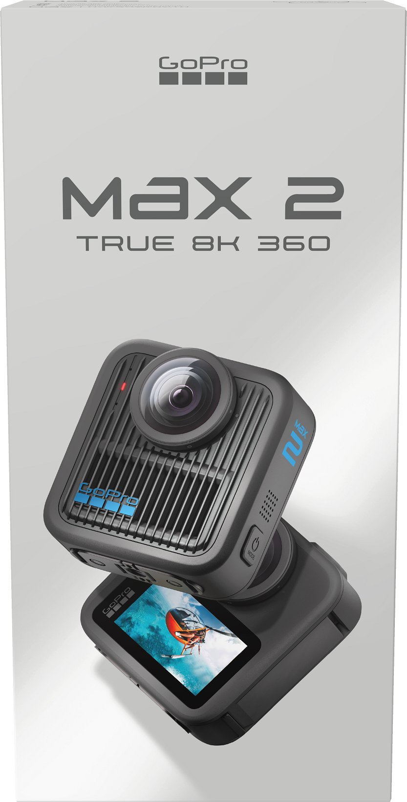 Kамера за акција GoPro MAX 2, 360°, 8K, отпорна на вода