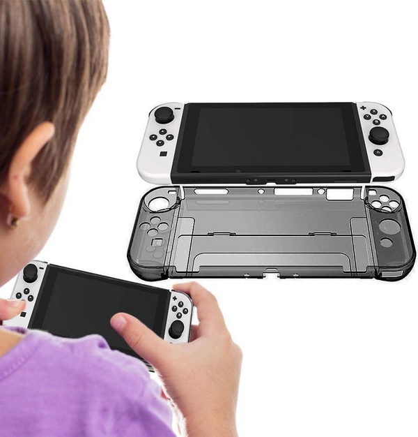 Mbrojtëse Alogy Strong Shockproof për Nintendo Switch OLED Black