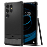 [OUTLET] Mbështjellëse për Samsung Galaxy S24 Ultra Spigen Rugged Armor, e zezë