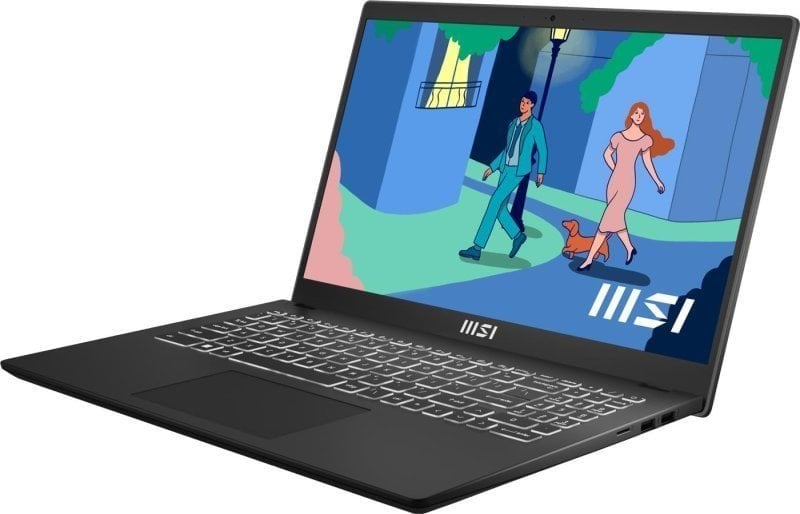 Laptop MSI Modern 15 B11M-060PL, 15.6", Intel Core i5 1155G7, 8 GB RAM, 512 GB SSD, i zi