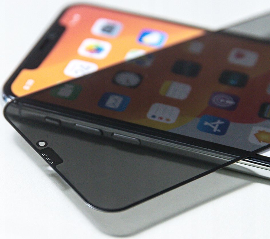 Mbrojtës ekrani Privacy Samsung Galaxy S24, xham i temperuar, anti-spy, me kornizë të zezë