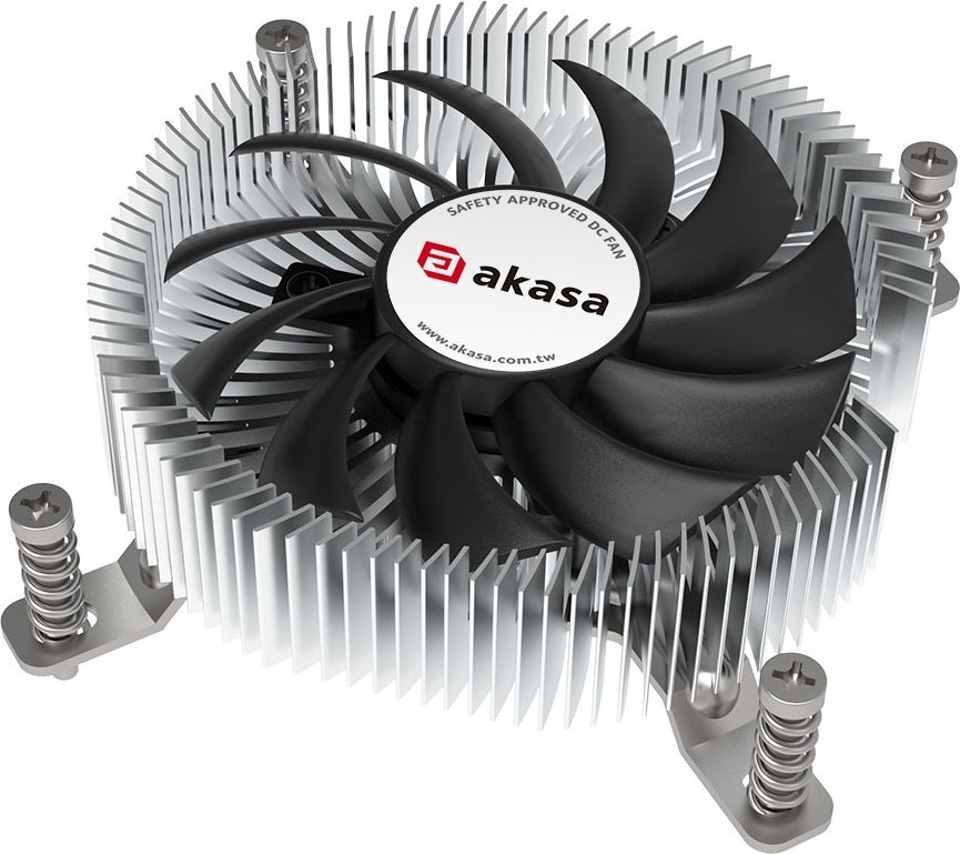 Ftohës CPU Akasa AK-CC6610EP01, për Intel LGA1700, profil i ulët, gri