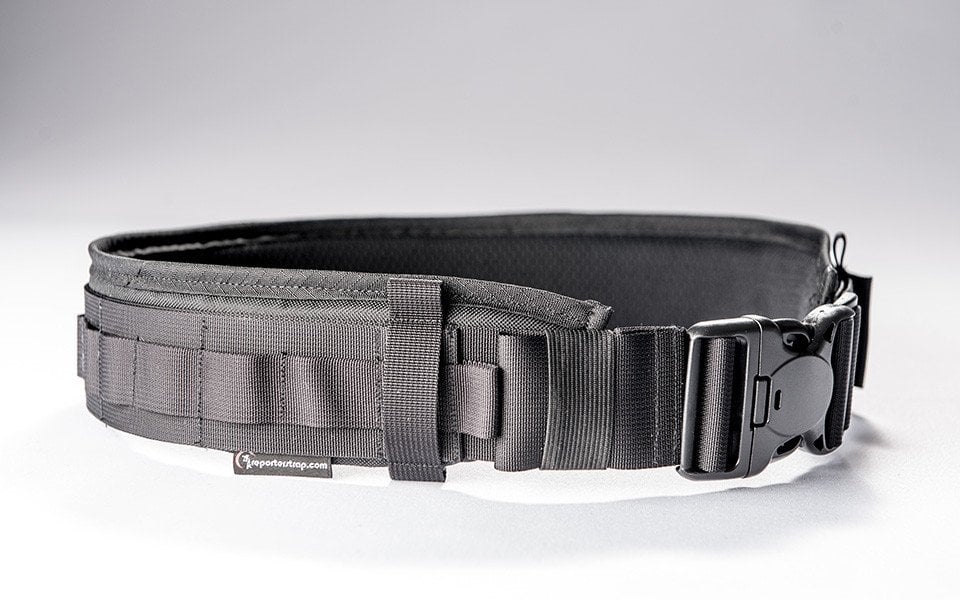 Brezi i ijeve për kamera Reporter V8, i përforcuar, madhësia L XL, i zi